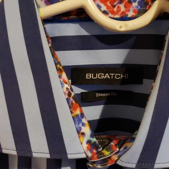 Bugatchi mens casual shirt, like new, excellent co - Picture 2 of 4